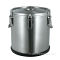 Barrel de préservation en acier inoxydable pour soupe